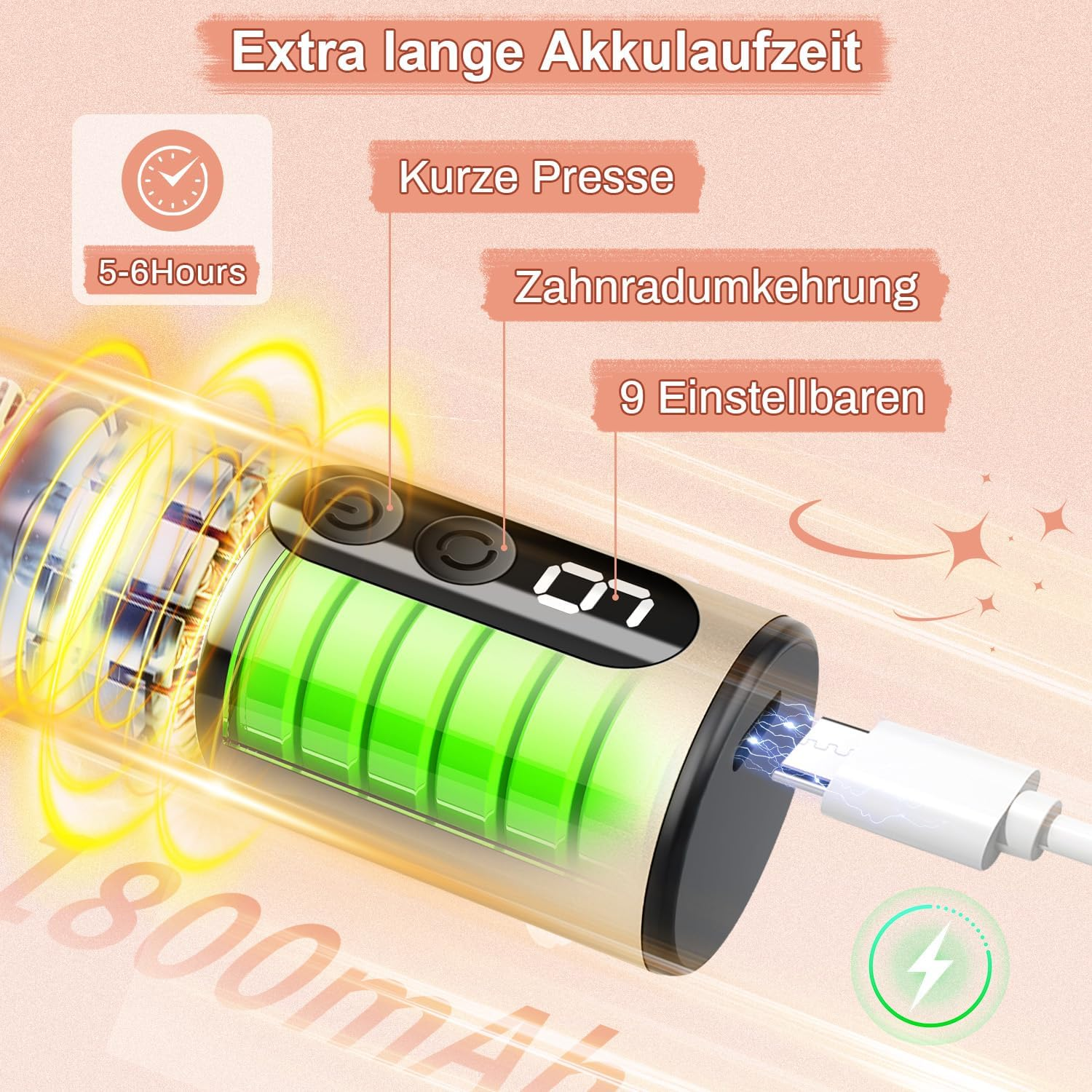 Electric Callus Remover, Electric Callus Remover, Foldable 2 in 1 with 80 & 120 Sandpaper, 9 Speeds Callus Removal, Foot Electric for Callus Removal, Cracked Heels