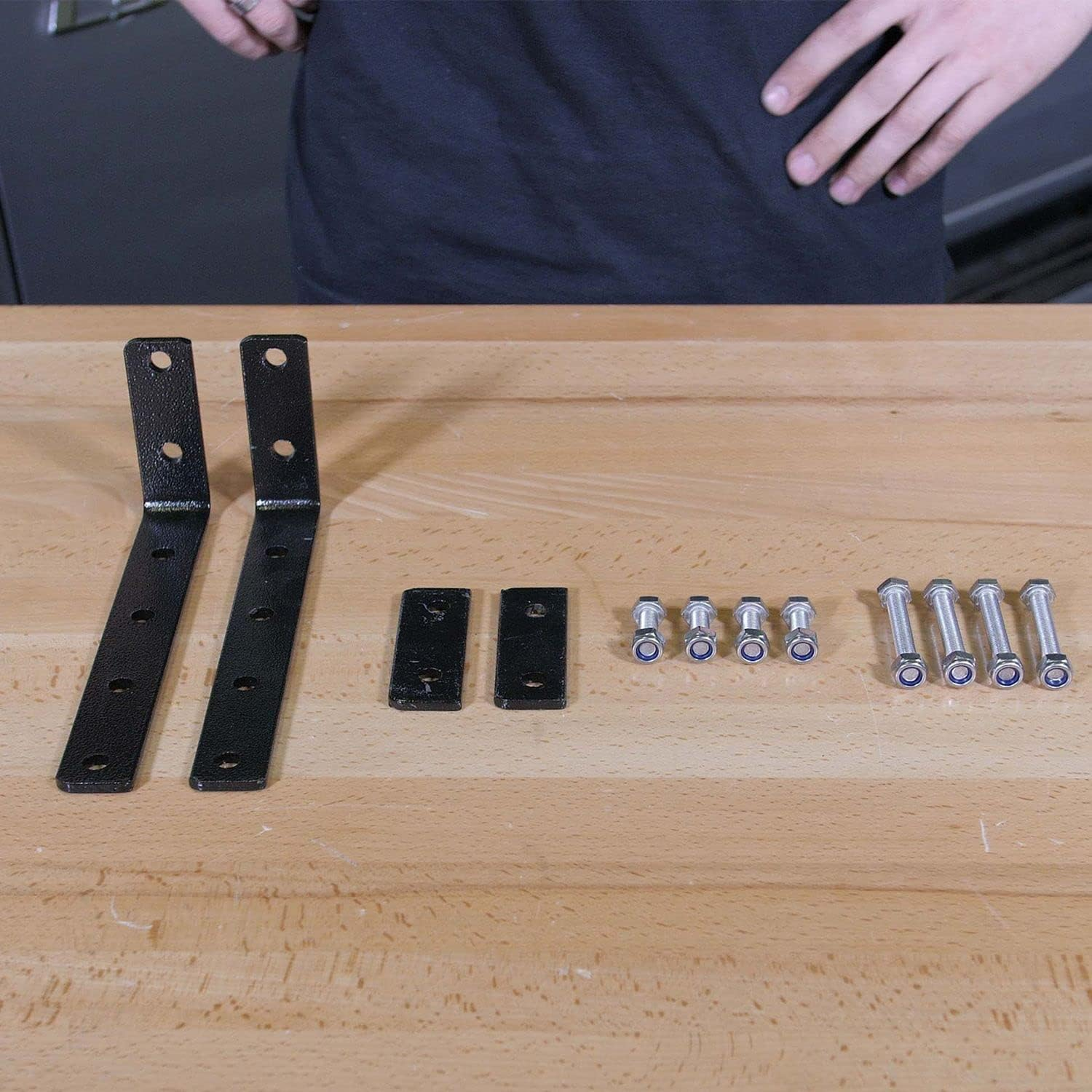 Adventure Kings Awning Mounting Brackets (Pair) Heavy Duty Powdercoated Steel image number 3