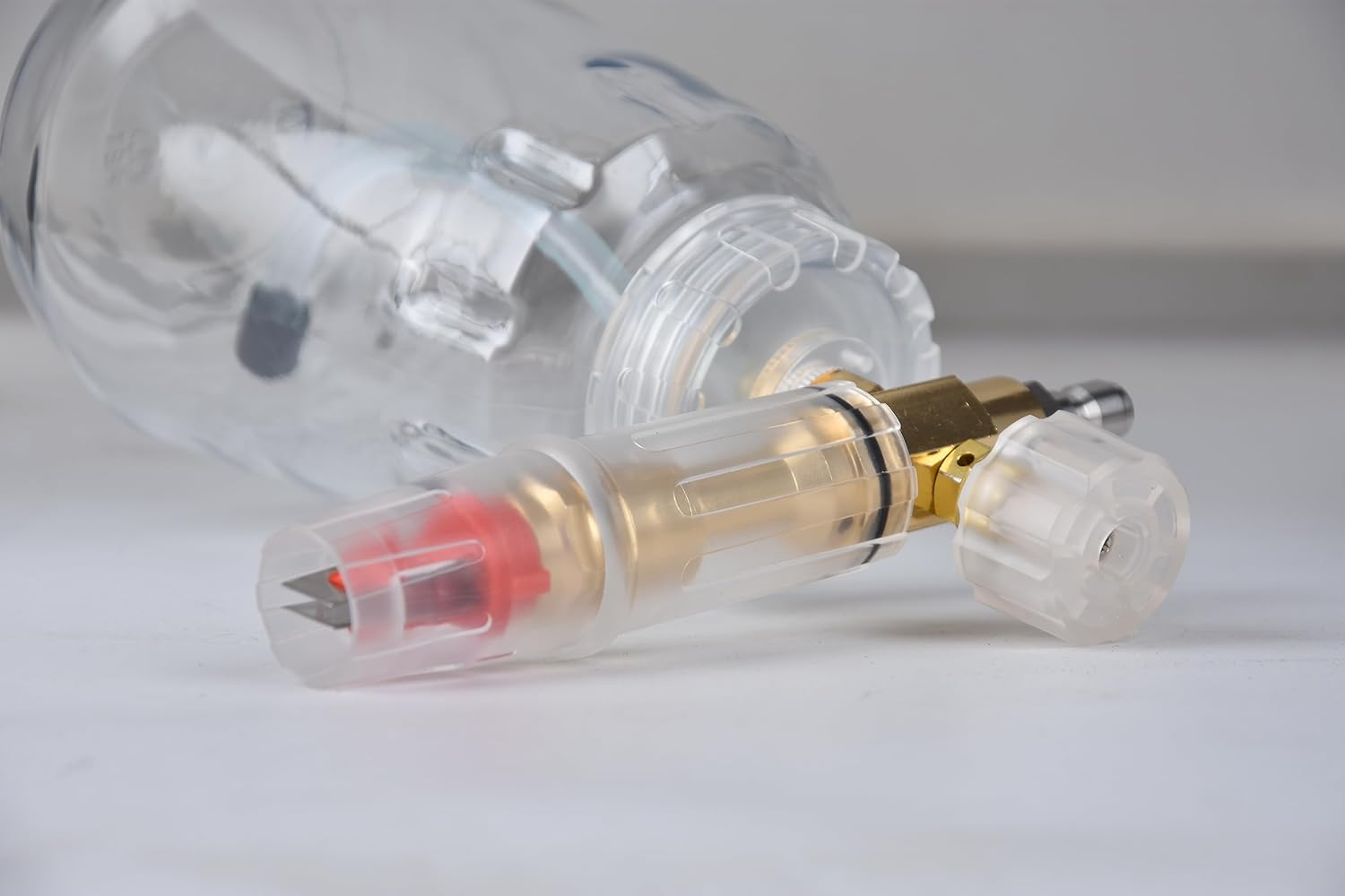 YUET Snow Foam Cannon Lance with 1/4&rdquo; Quick Connect, Adjustable Spray Nozzle Foam Blaster, 1L Bottle, Car Wash Foam Gun for Pressure Washer Application