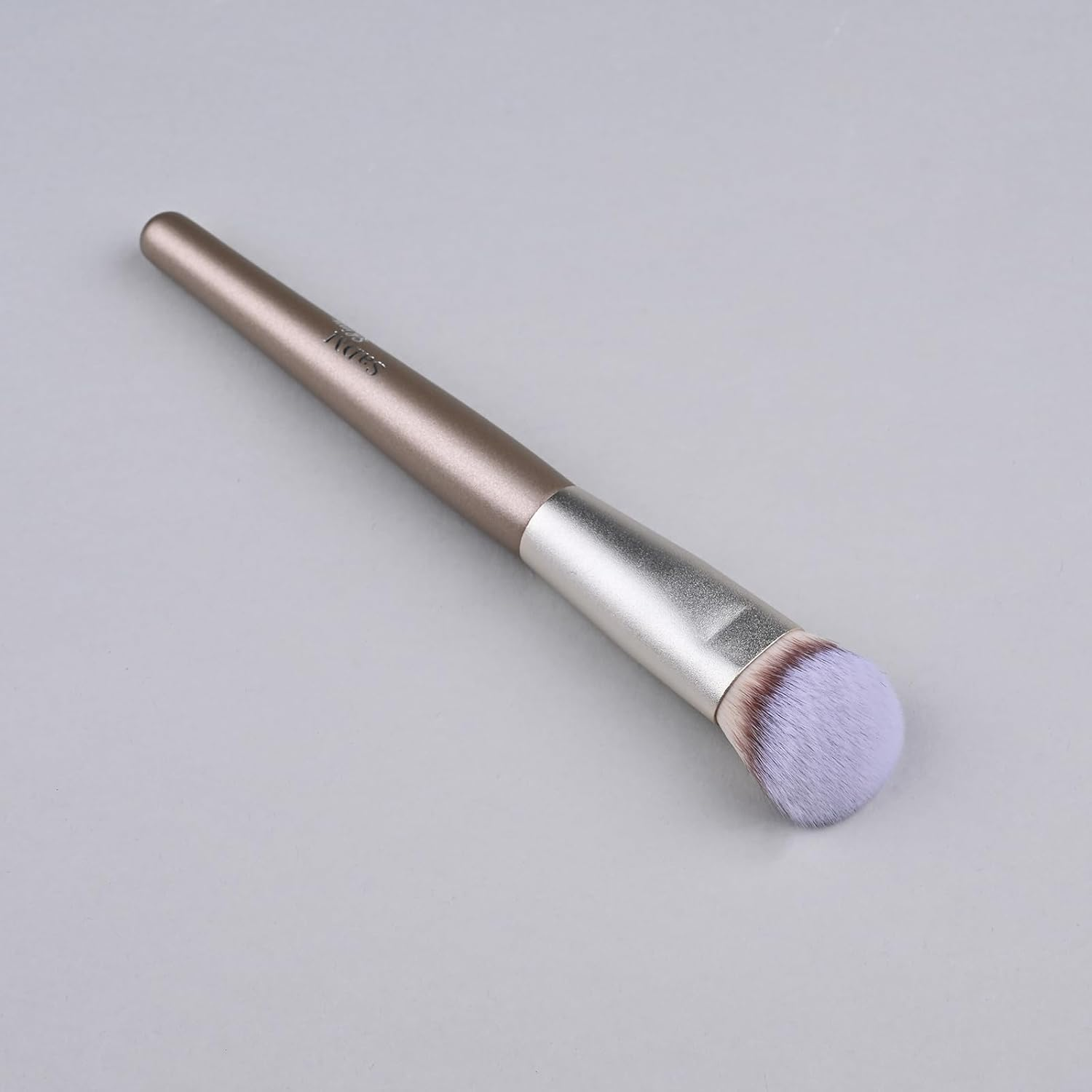 Contoured Makeup Brush - Foundation Blender Brush for Powder, Cream, Contour, Bronzer, Blush Blending & Highlighter - Professional Make up Brush - Full Face Makeup Brush - Vegan & Cruelty Free image number 6