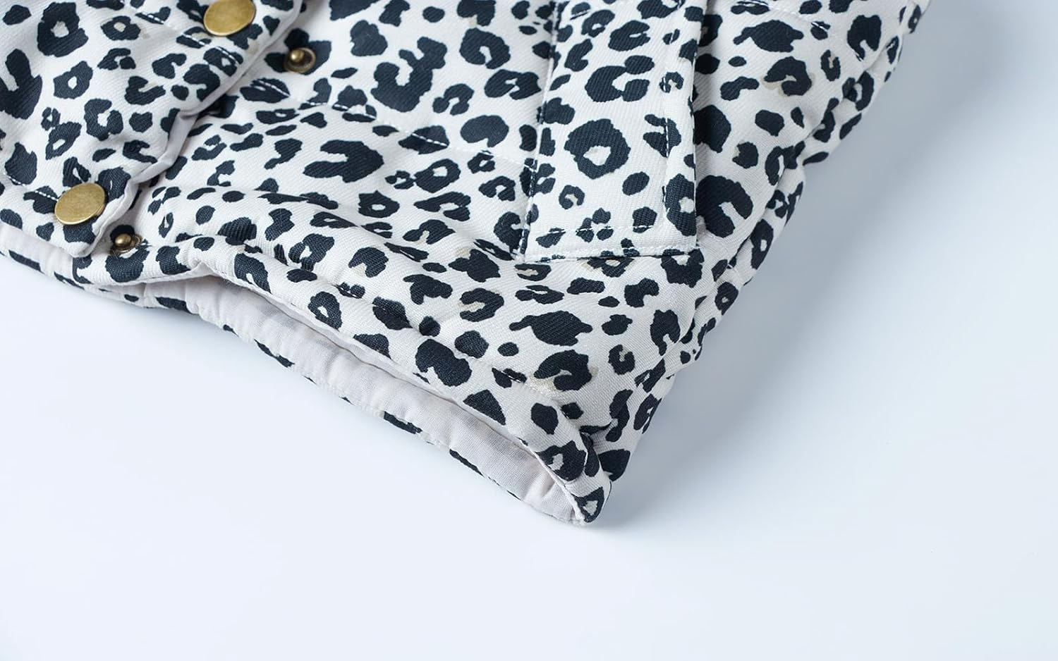 Littlespring Puffer Vest Faux Suede Quilted Lightweight Coat Vest 2-10 Years image number 3