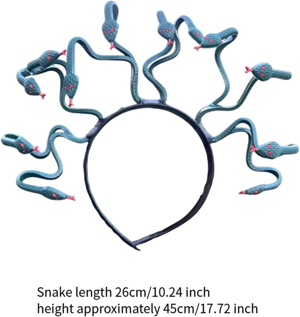 Kowaku Snake Headband for Medusa, Hair Accessories for Women and Girls, Cosplay Props, Role Play Tiara image number 5