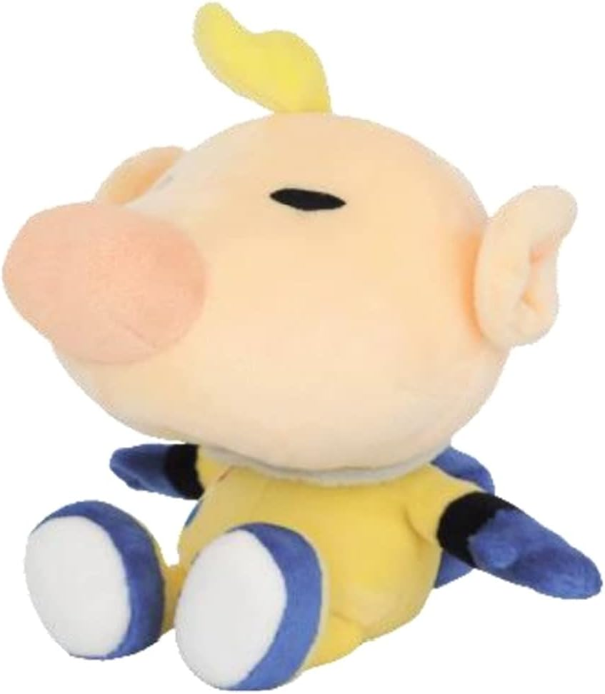 SAN-EI PK10 Pikmin All Star Collection Louie Plush Toy, Height 5.9 Inches (15 Cm) image number 1