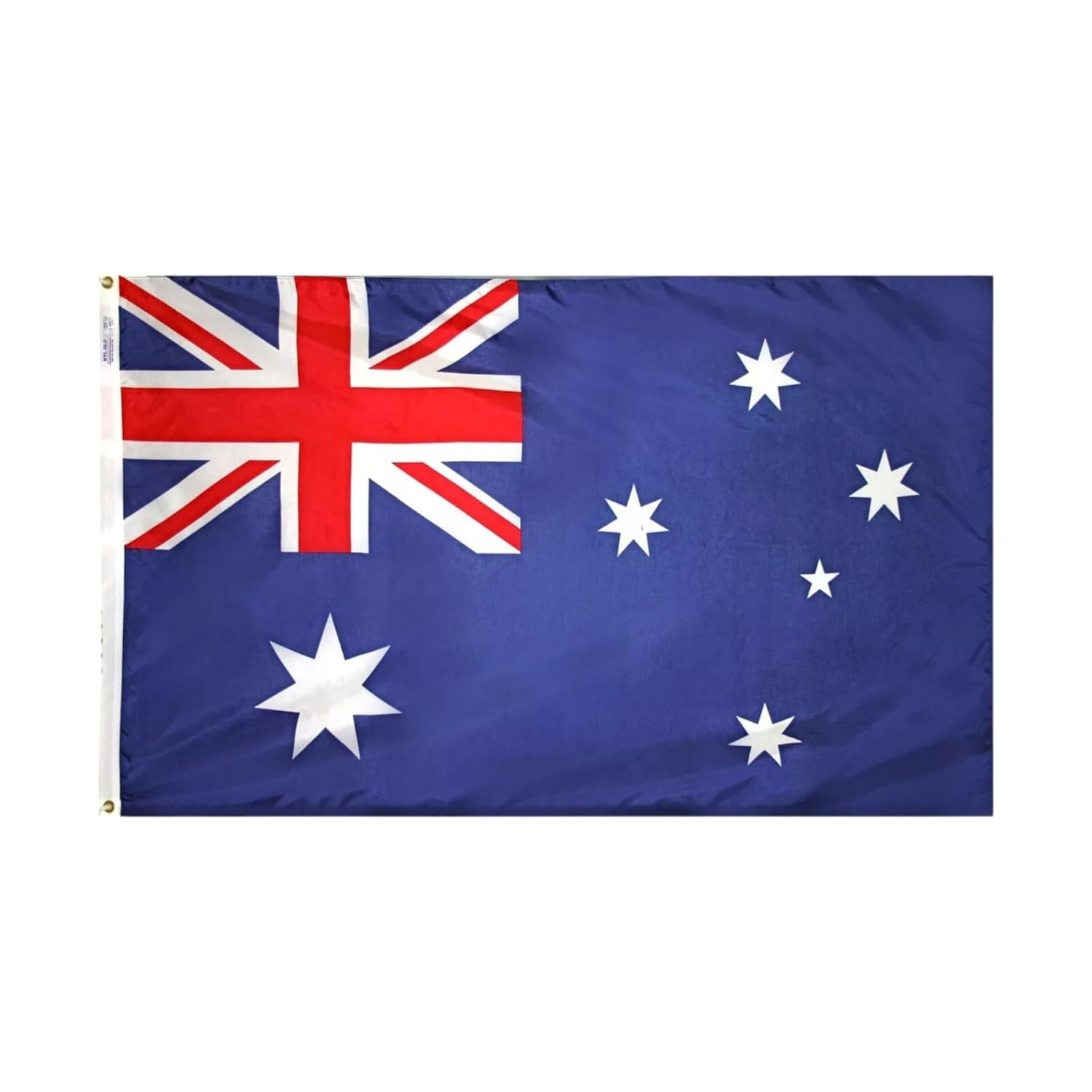 54X108Cm Australian Flag - Premium Outdoor Aussie Flag for National Pride & Sports, Heavy-Duty, Fade-Resistant, with Eyelets, Perfect for Australia Day Celebrations (1) image number 2