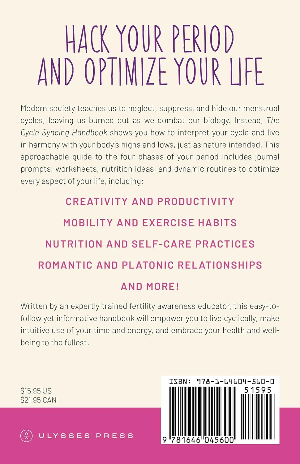 The Cycle Syncing Handbook: Identify Hormonal Patterns, Build Holistic Habits, and Embrace the Power of Your Menstrual Cycle image number 3