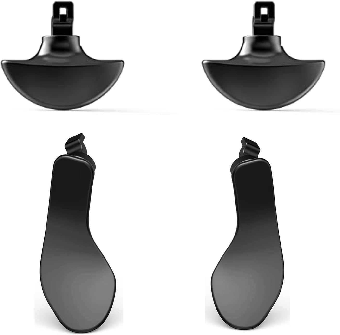 4 Pcs Edge Controller Paddles for PS5 Dualsense Edge Controller Paddles for PS5 Edge, Metal Back Button for PS5 Edge Controller (Blue)