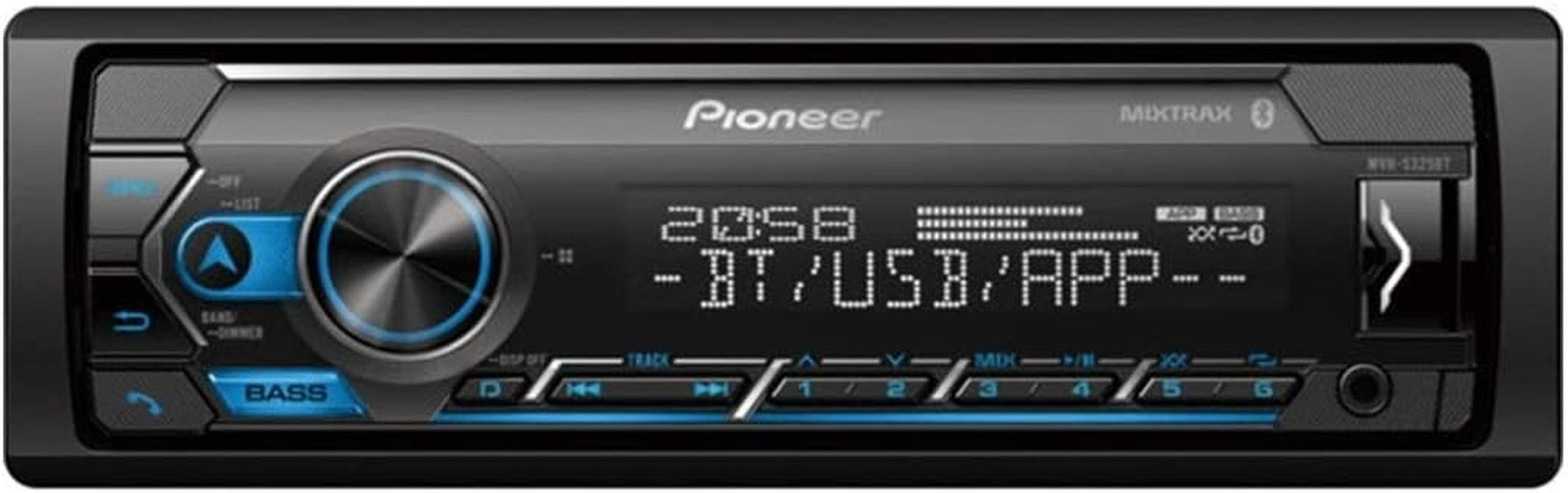 Pioneer MVH-S325BT Dual Bluetooth Multimedia Tuner image number 5