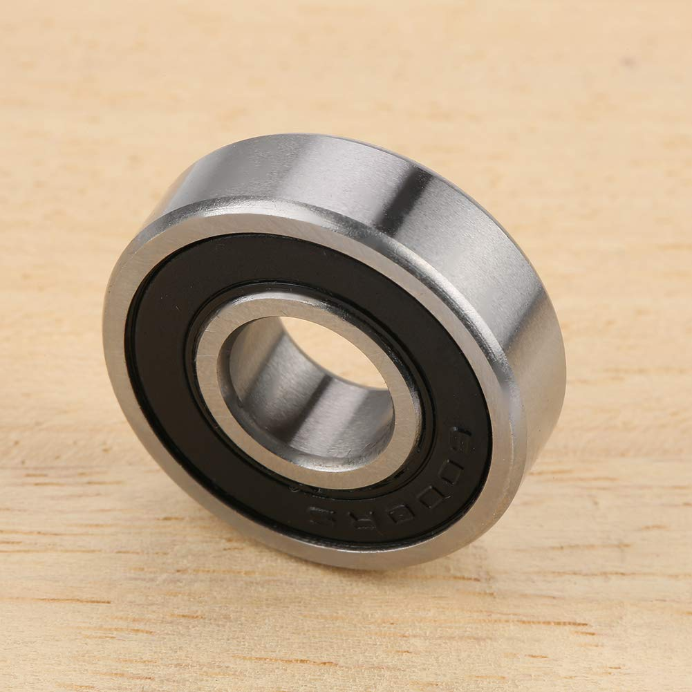 Changor Ball Bearings 10Pcs Rubber Sealed Bearings Deep-Groove Ball Deep-Groove for Machine Equipment image number 5