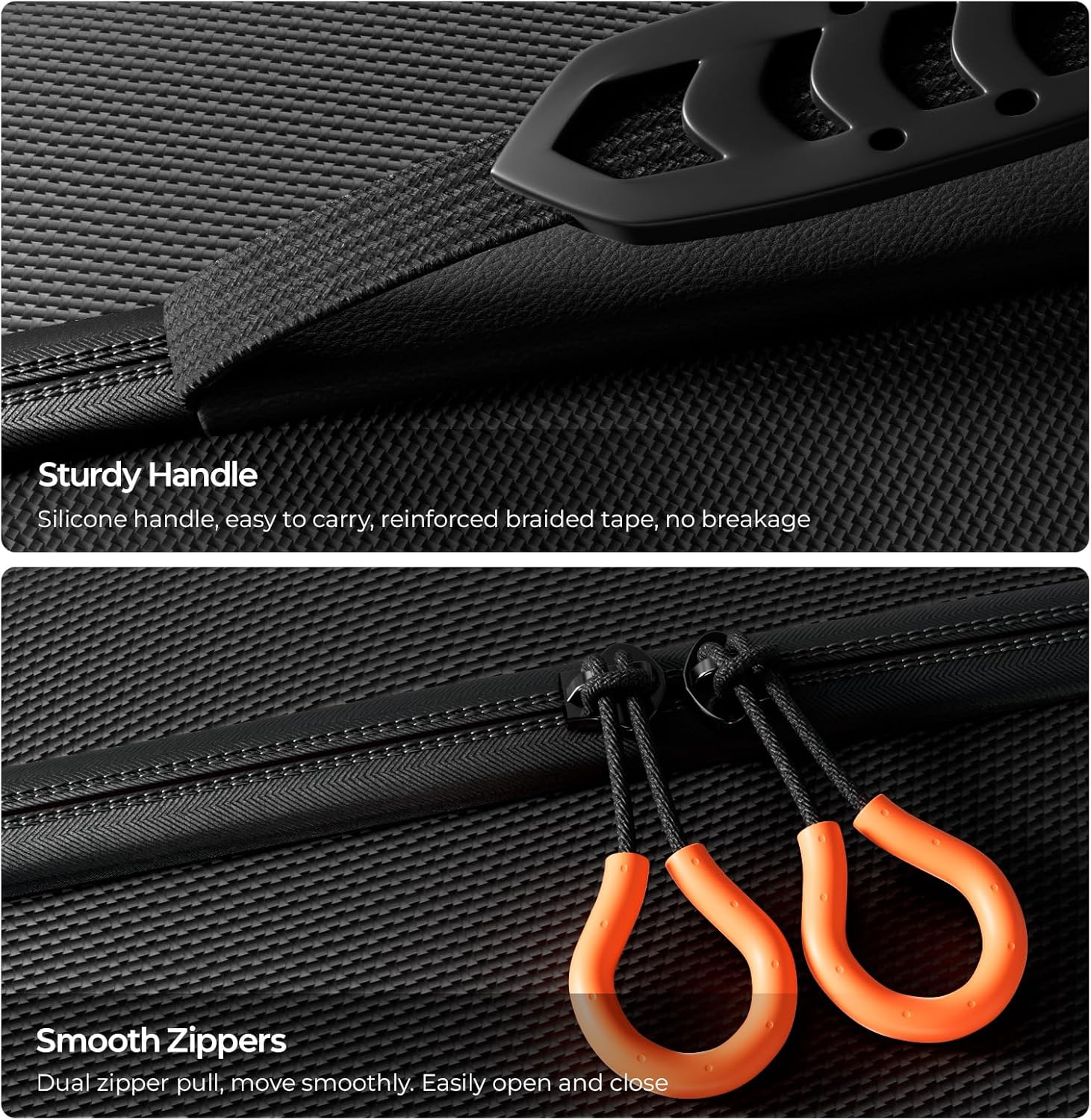 COOWPS Case for Nintendo Switch 2, Hard Shell Full Protection All-In-One Travel Case with 4Pcs Thumb Grip Caps & 20 Game Card, Slots Soft Lining Carrying Case for Switch 2 Accessories Pro Controllers image number 1