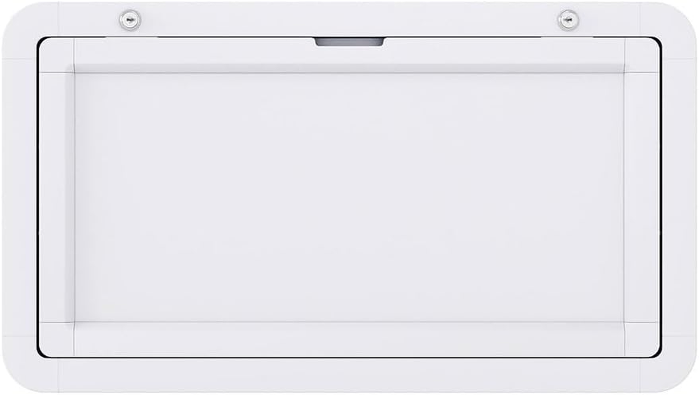 Weisshorn Caravan Table 800 X 450Mm Camping Motorhome Folding Lockable White image number 5