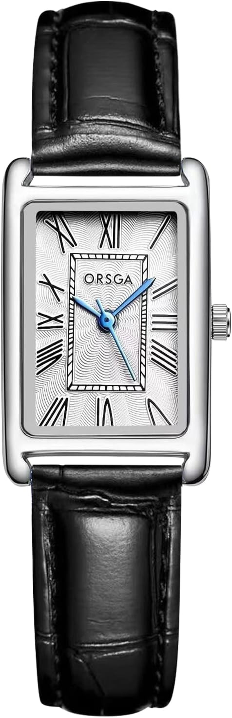 CIVO Ladies Watches for Women Leather: Waterproof Square Face Analog Quartz Wrist Watch Vintage Fashion Elegant Watch