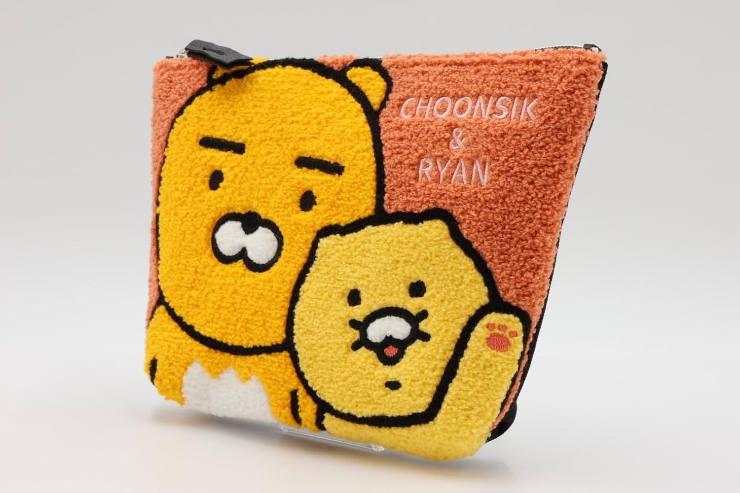 Kakao Lens KKO-PCH07 Ryan Chunseok/Orange Cosmetic Bag, Ryan Chunsok/Orange, One Size image number 2
