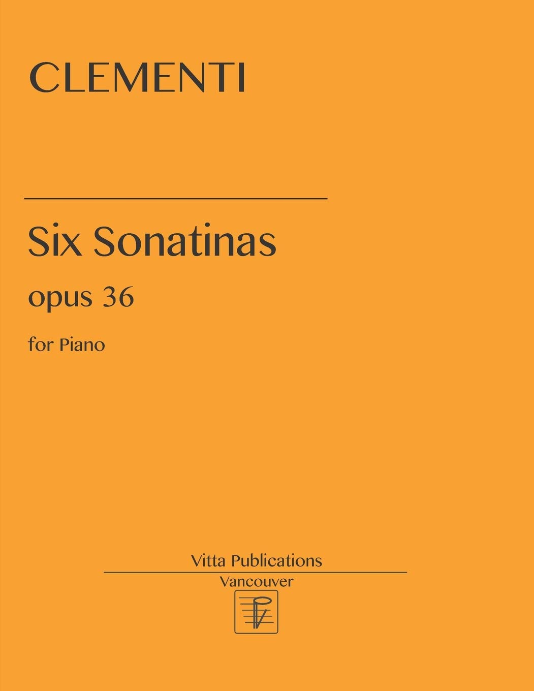 Clementi Six Sonatinas Op. 36: for Piano image number 1