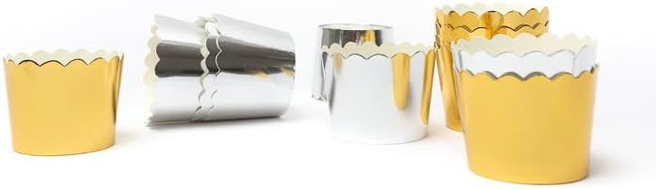 Papyrus Foil Card Baking Cup 25-Pieces, 44 Mm Size, Gold image number 5