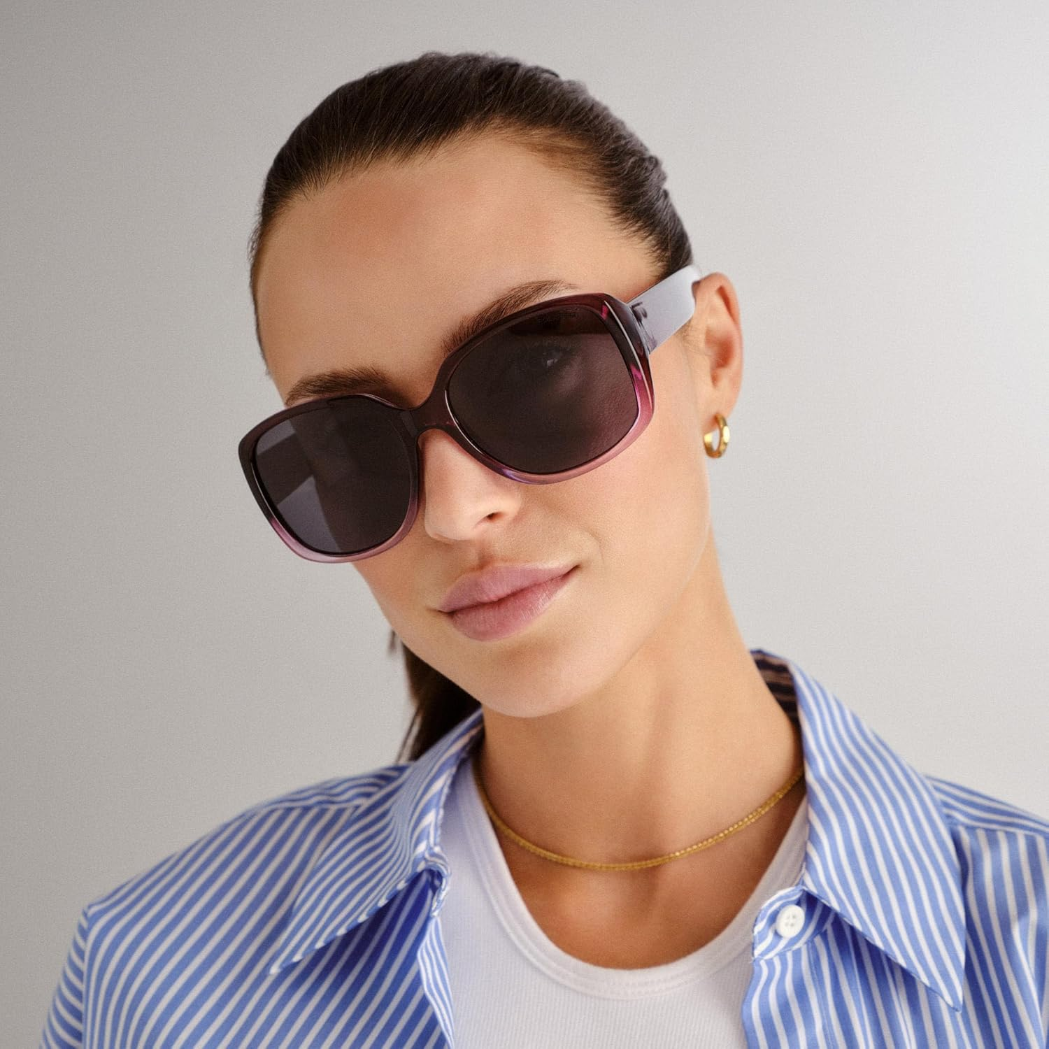 Cancer Council Female Wagstaff Violet Grad Wrap Sunglasses image number 2