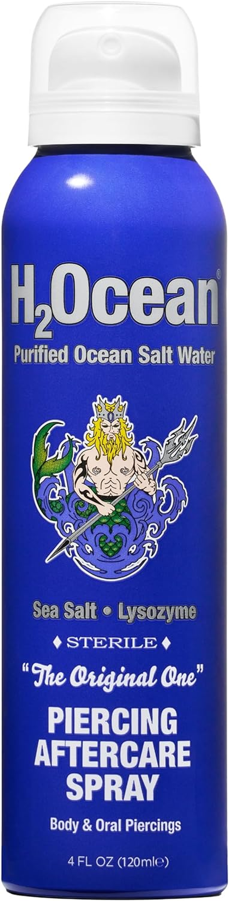 H2Ocean Piercing Aftercare Spray, 4 Fluid Ounce image number 5