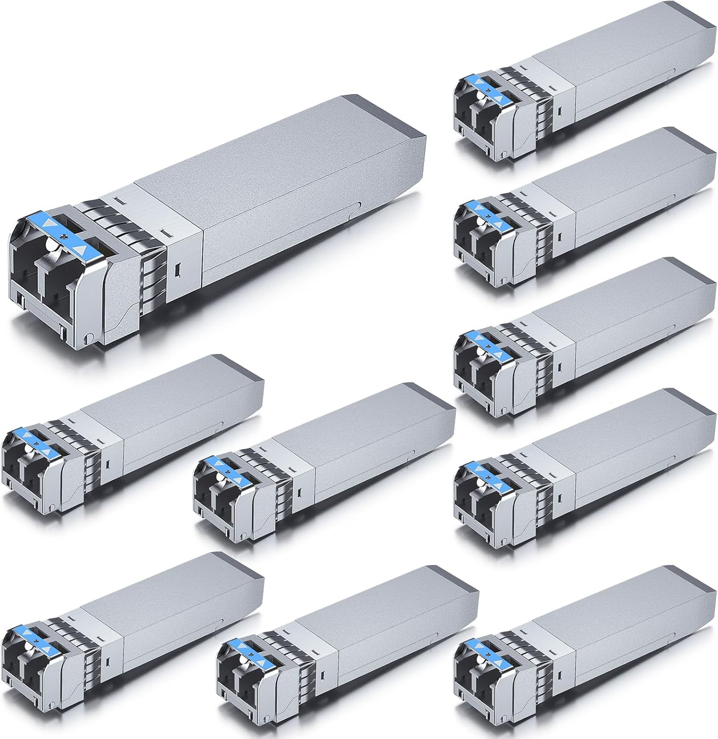 10Gtek for Cisco Transceiver, 10GBASE-LR Lite SFP+ IR Transceiver, SMF, 1310Nm, 2Km