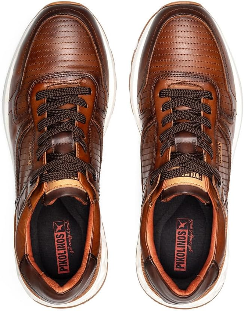 Pikolinos Men'S Aranda Leather Trainers image number 4