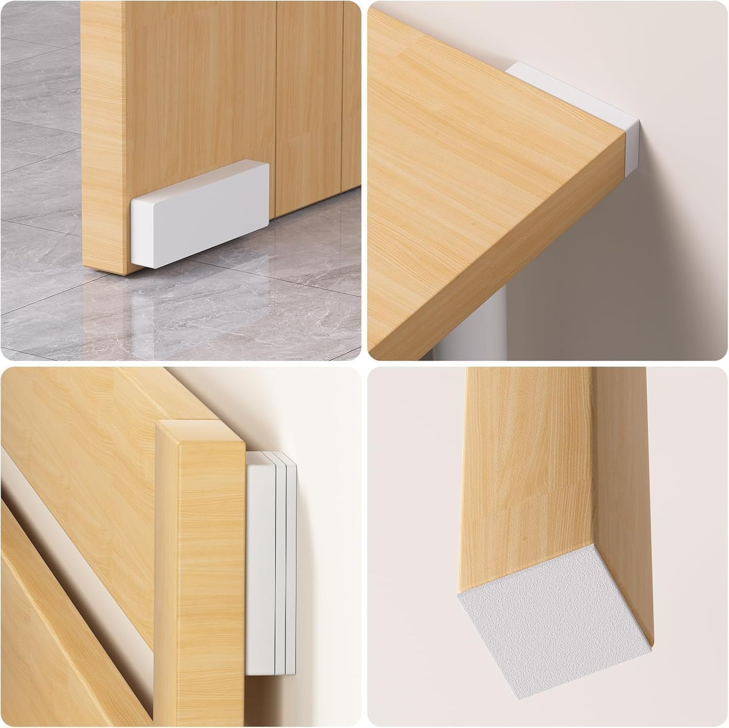 EVA Foam Headboard Pads, 20Pcs EVA Foam anti Shake Furniture Pads, Anti-Vibration Soundproof Pad for Bed Frame image number 3