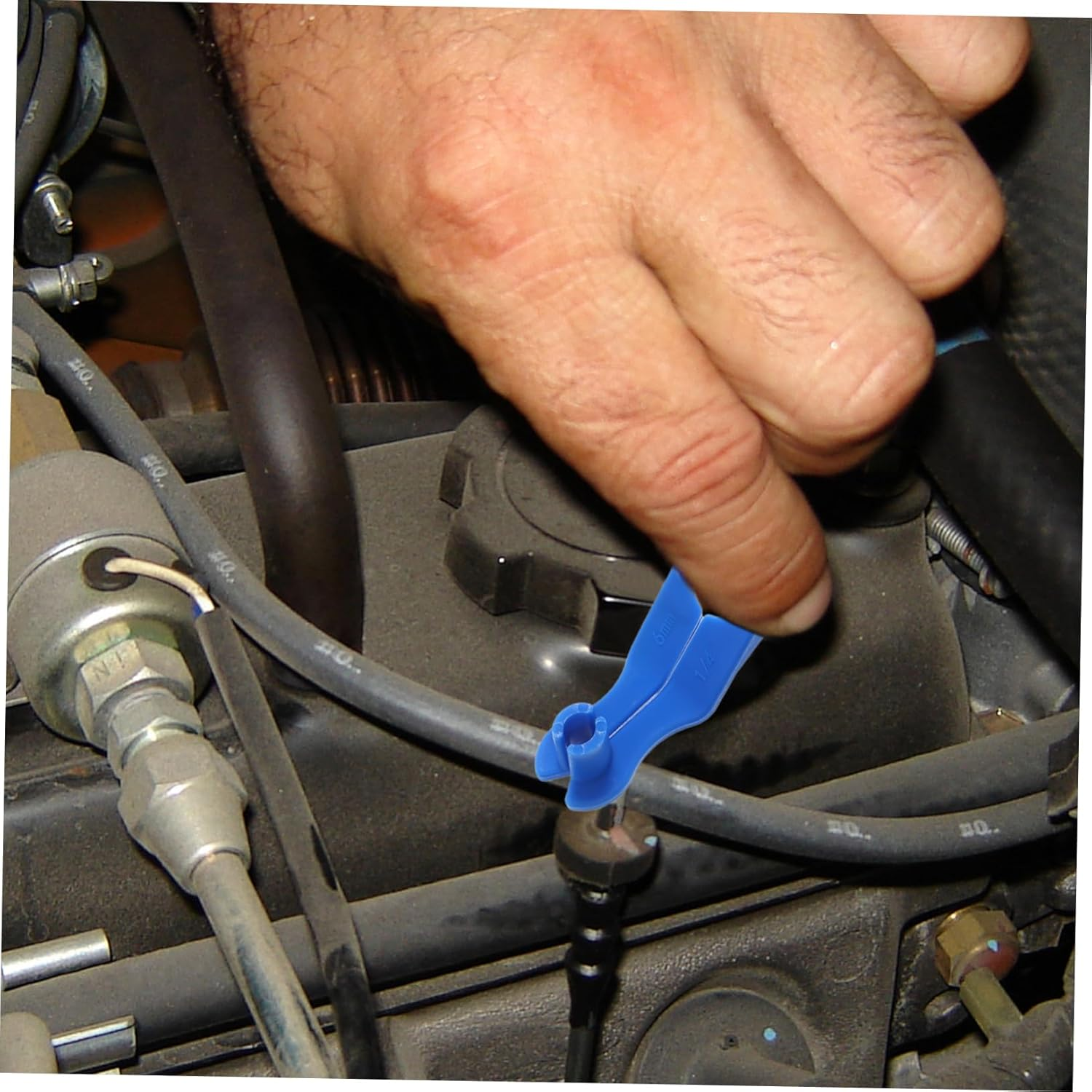 SOESFOUFU 7Pcs Fuel Line Disconnect Tool Set for Cars Quick Disconnect for Ac Fuel Filters Transmission Lines Sturdy Automotive Engine Tools image number 5