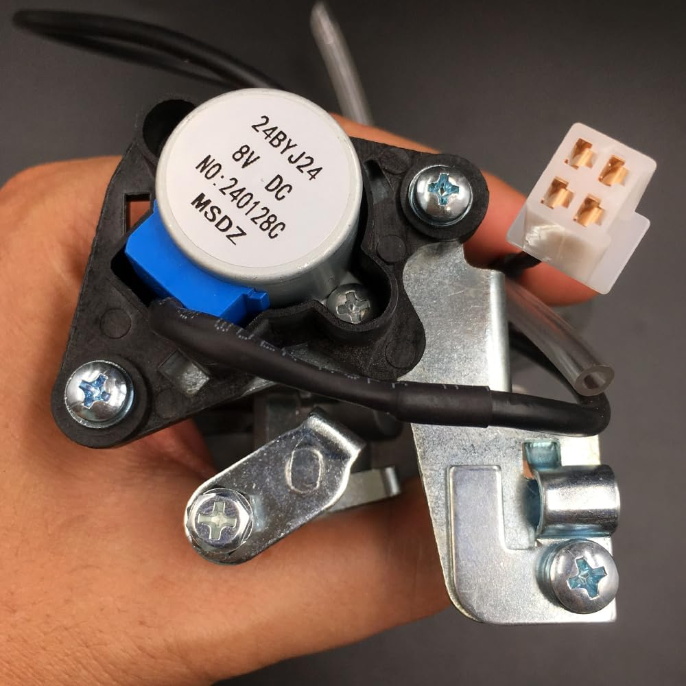 Huayi OEM Carburetor Carb Compatible with Yamaha 2400W Inverter Generator Ef2400Is Ef2400Ishc Manual Choke W/Throttle Stepper image number 2