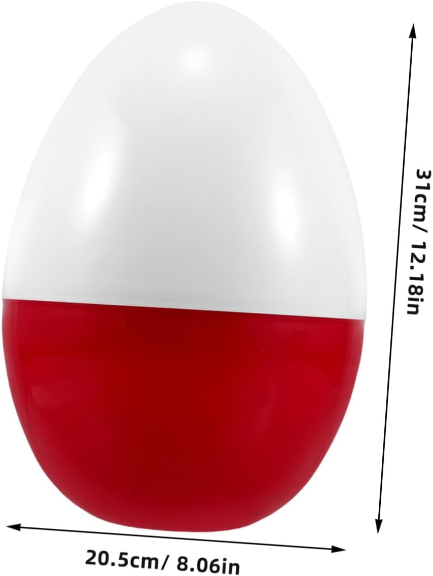 Cabilock Easter Celebration Giant Openable Plastic Egg for Girls Toys Decorations Party Favor image number 2