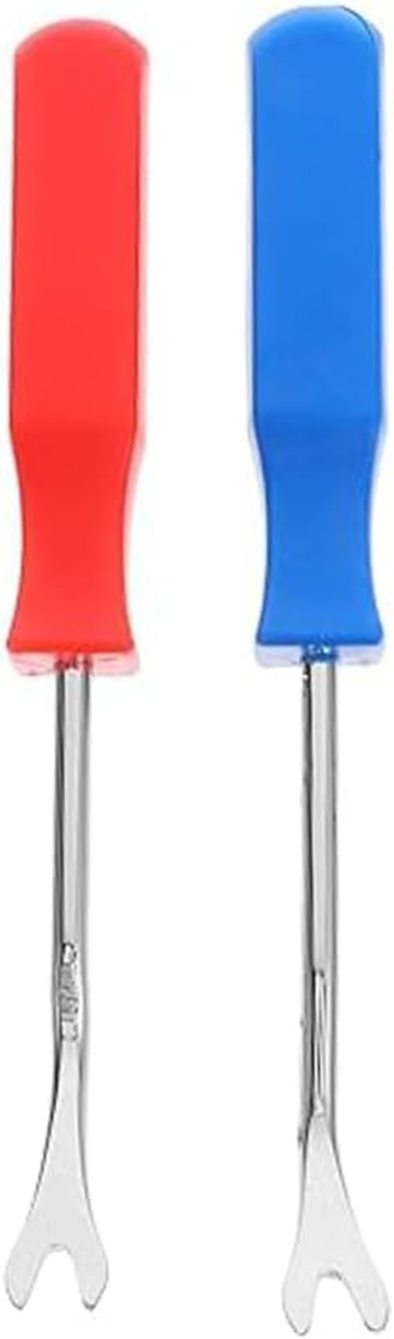 2 Pcs Auto Trim Rivet Removal Tool Kit, Clip Puller Rivet Removal Tool,Door Trim Removal Pliers Fastener Remover Set, Clip Plier Set for Vehicle Door Panel, Audio Radio Panel, Dashboard Repair Kit