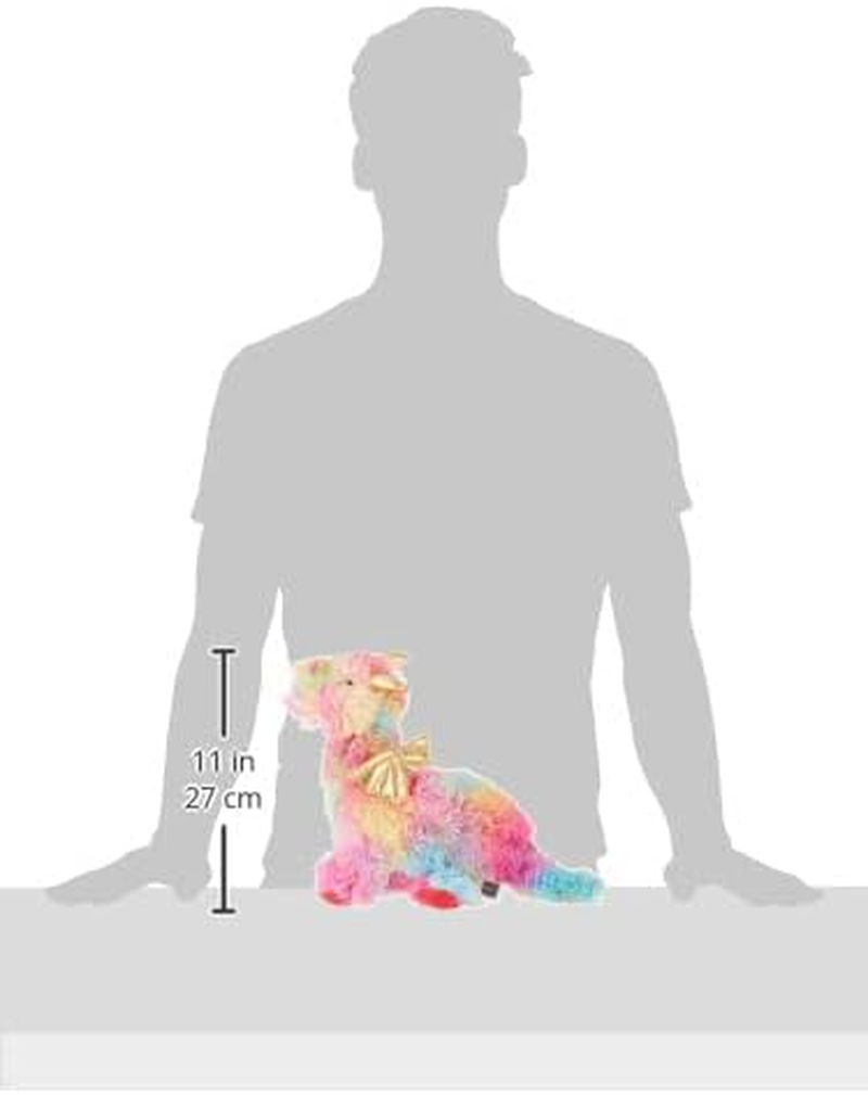 FRINGE Studio Dog Toy, Rainbow Dragon-Plush Pet Toy (289365) image number 2