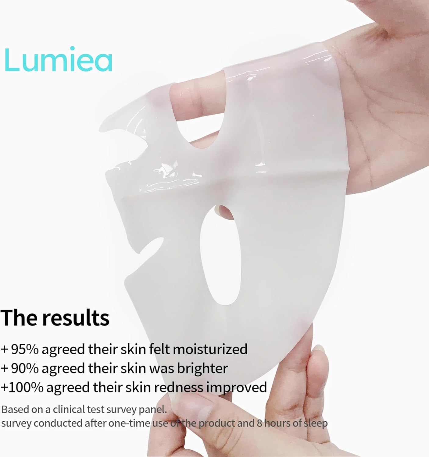 Bio Collagen Original Face Mask (4-Pack), Overnight Deep Hydration, Anti-Aging Sheet Mask, Reduces Wrinkles, Enhances Elasticity & Plumpness, 32G image number 2