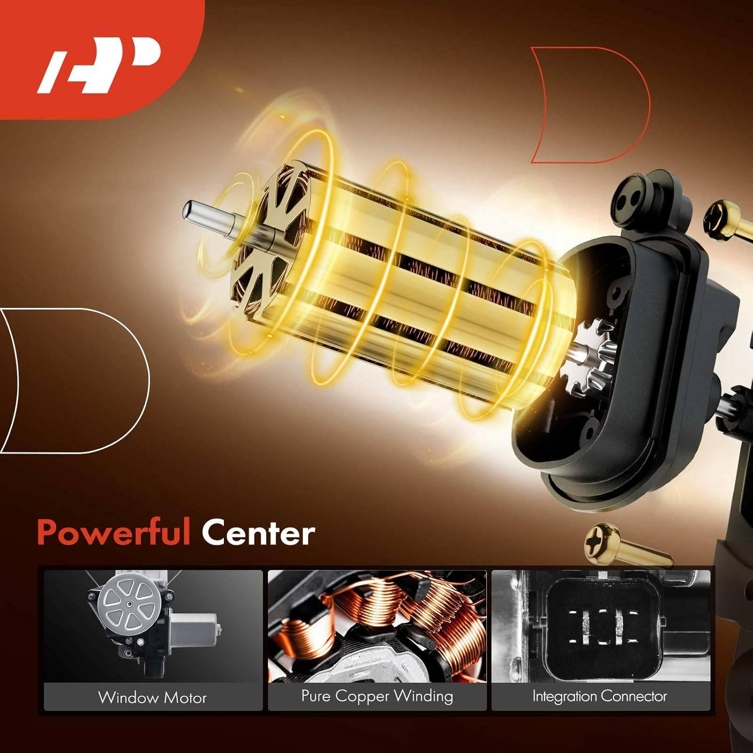 A-Premium Power Window Regulator with Motor Compatible with Subaru Forester 2014-2018 Front Passenger Side image number 3