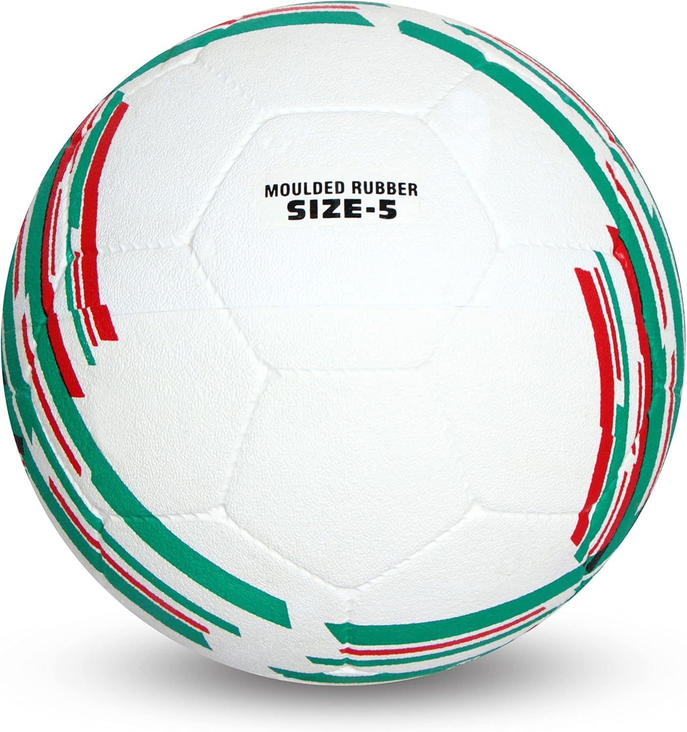 Nivia Country Colour Italy Football (Multicolour, Size 5) | Machine Stitched | Rubberized Moulded | 12 Panel | Waterproof | Soccer Ball image number 4