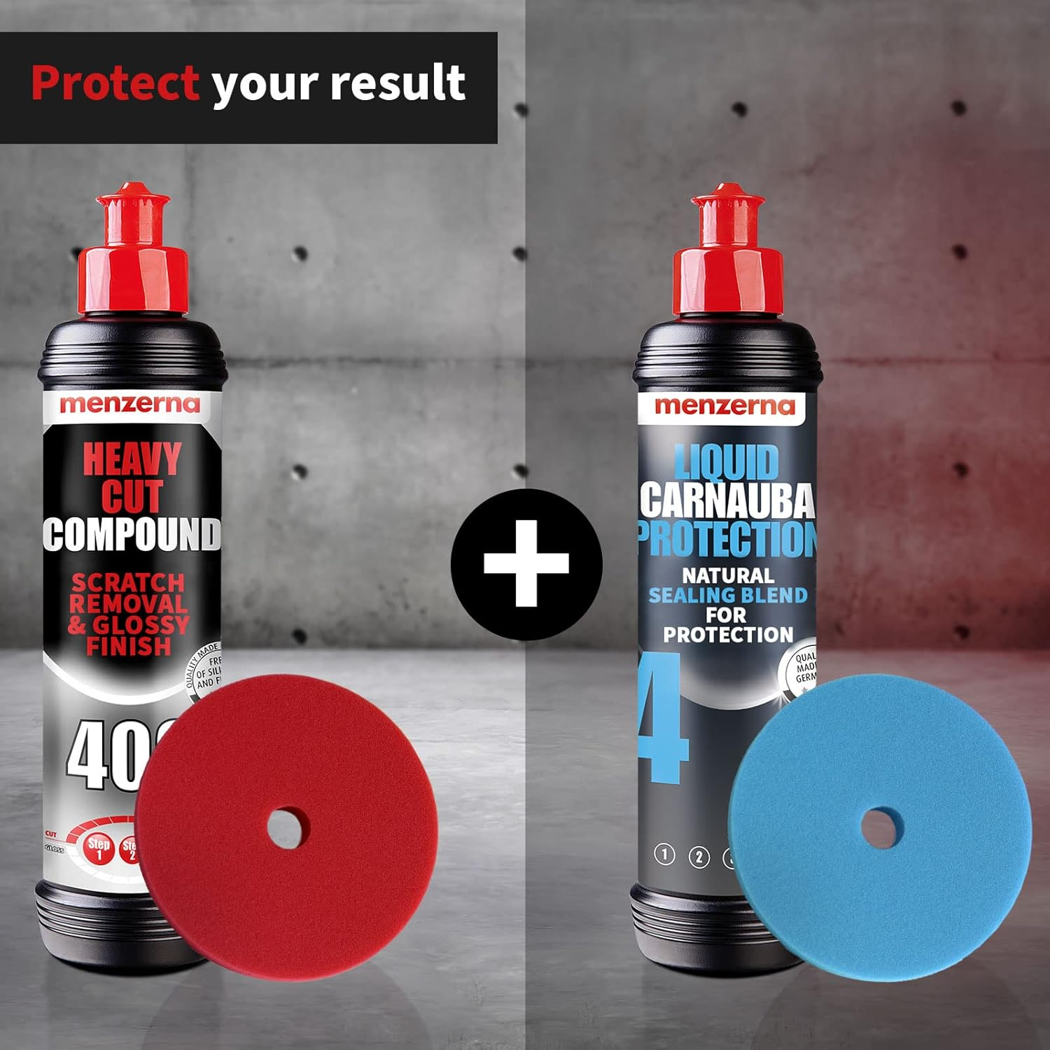 Menzerna Heavy Cut 400 250Ml (8Oz) Formerly Fast Gloss 400 - an Innovative Automotive Polish That Removes Scratches and Creates Gloss in a Single Step (8 Fl Oz) image number 2