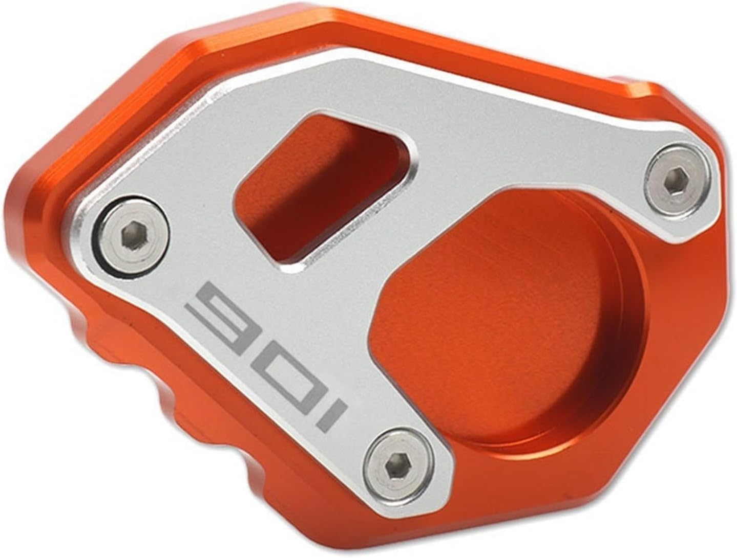 REZIN Fit for Husqvarna 901 Norden 901 Norden901 Motorcycle CNC Kickstand Foot Side Stand Extension Pad Support Plate Enlarge Stand Accessory (Size : Silver) image number 1