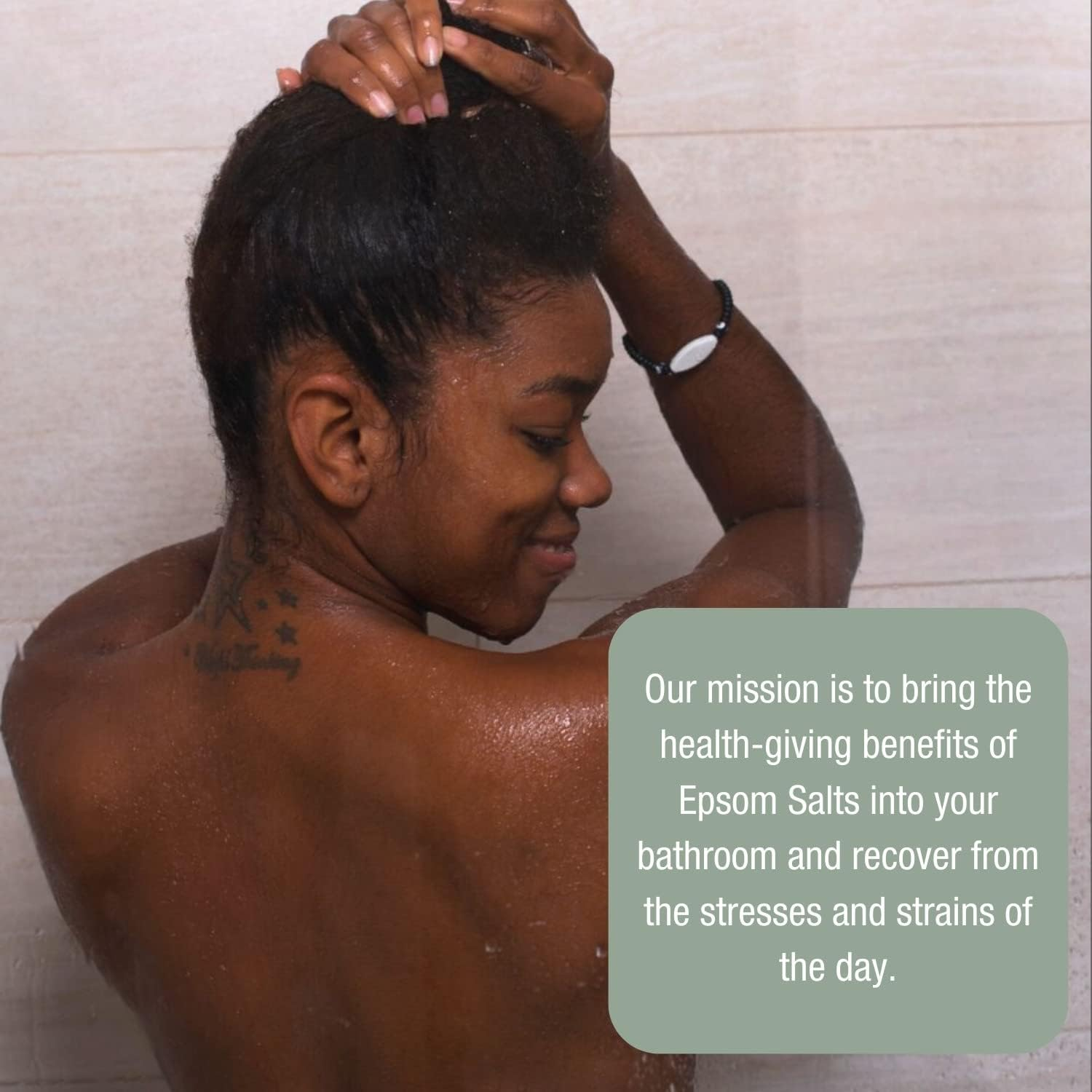 Drsalts+ Muscle Therapy Shower Gel with Epsom Salts, for Muscle Recovery with Eucalyptus and Ginger Essential Oils, 200 Ml image number 2