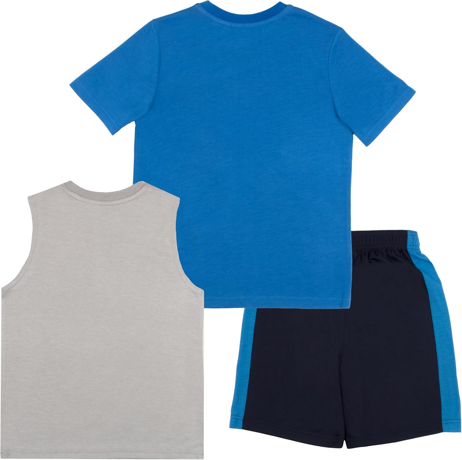 Marvel Spidey and His Amazing Friends 3 Piece Boys Short Set Spider-Man Shirt Tank Top and Shorts Set Spiderman 3 Pack image number 3