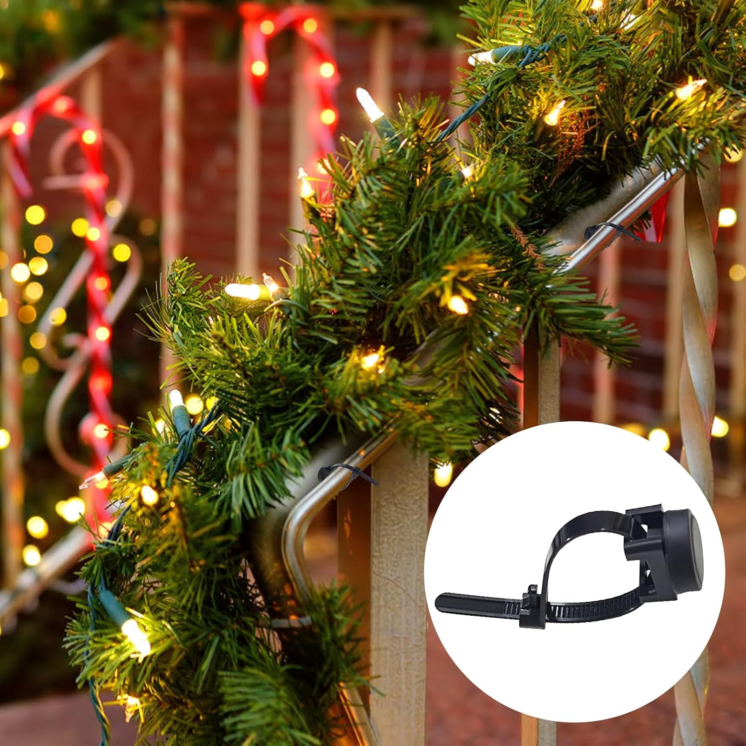 15Pcs Magnetic Cable Zip Tie Base, Wire Cable Holder, Cable Ties Mount Wire Clips, Cable Management Base Organization, Multipurpose for Cable Wire Holder Clip (Black) - Black image number 2