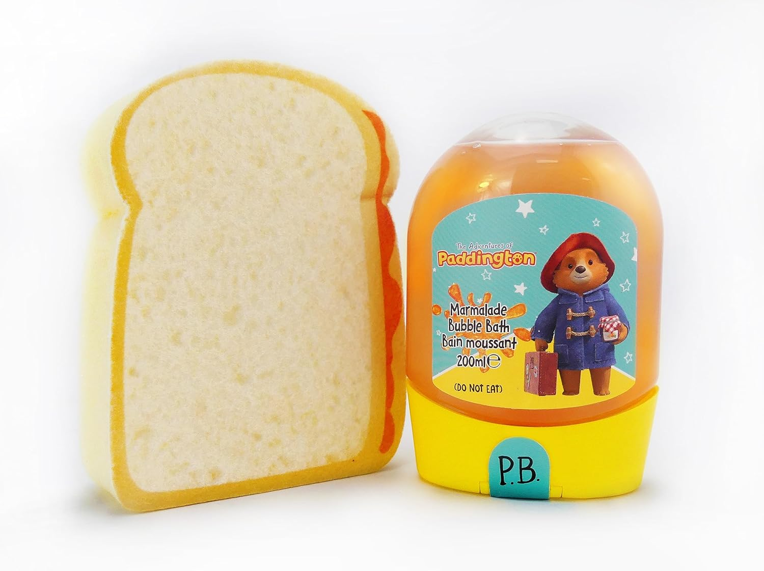 Paddington Bear Marmalade Sandwich Gift Set - Children'S Bubble Bath and Bath Sponge - Children'S Gift