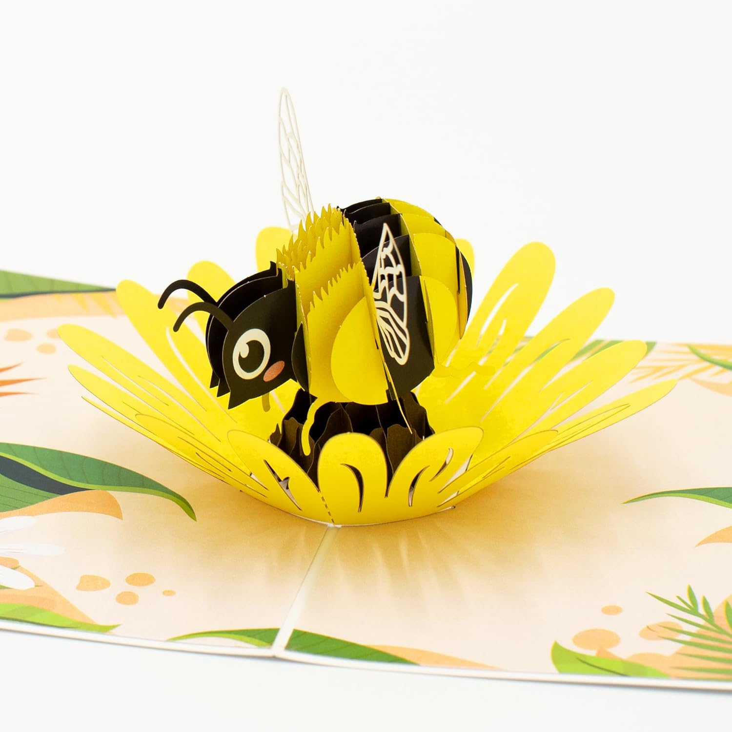 Bumble Bee 3D Pop up Card, Pop up Cards Australia, Birthday, Valentine'S, Mother'S Day, Get Well, Thank You image number 1