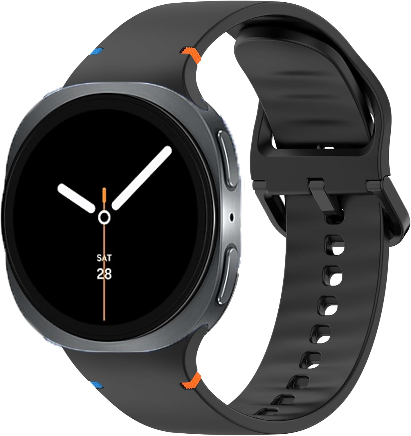 Sport Band for Samsung Galaxy Watch 8 Band 40Mm 44Mm /Ultra,Silicone Breathable Bracelet Wristband for Samsung Galaxy Watch 8 46Mm Classic