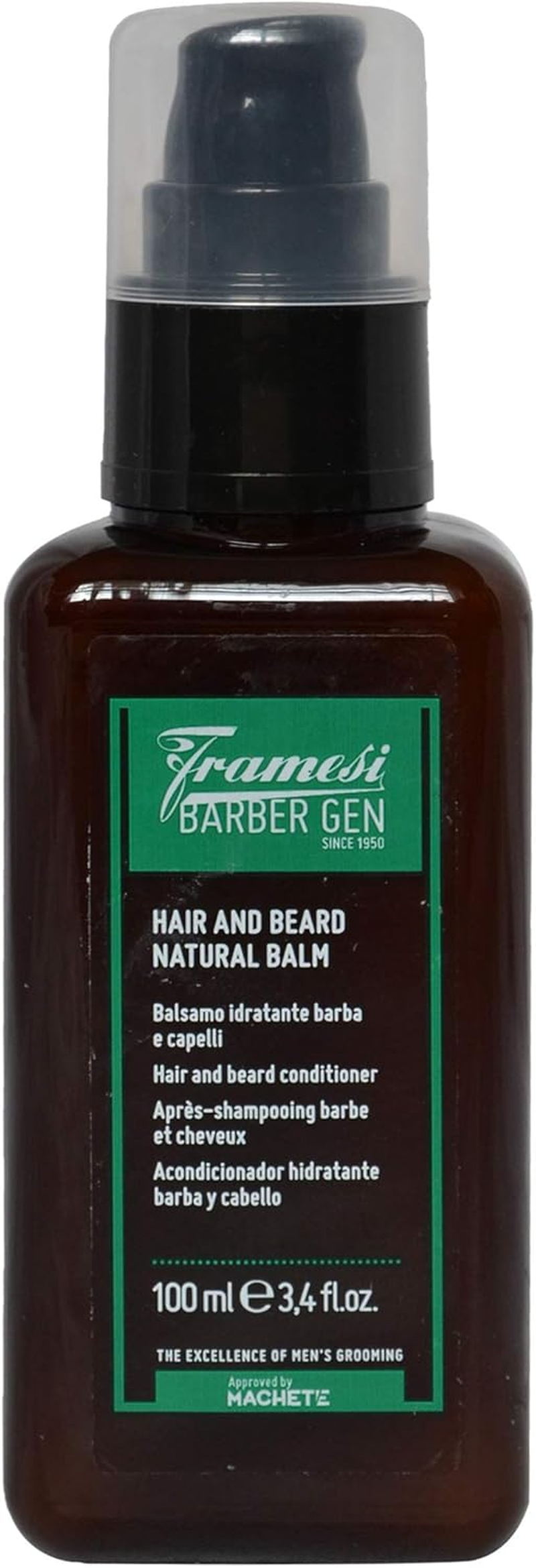 Framesi Barber Gen Hair & Beard Natural Balm, Rinse-Out Beard Conditioner image number 5