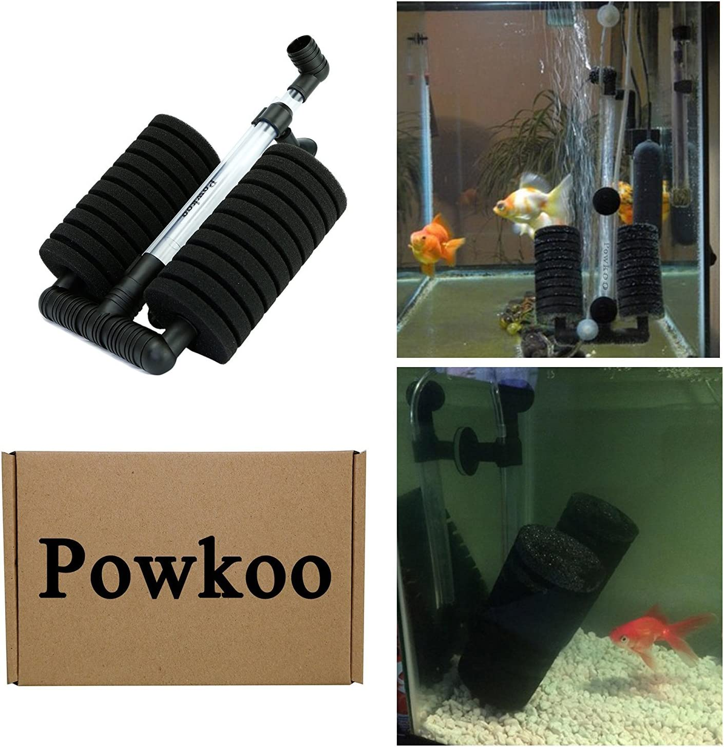 Aquarium Filter Sponge Filter Bio Filter Shrimp Betta Breeding Goldfish Fish Tank