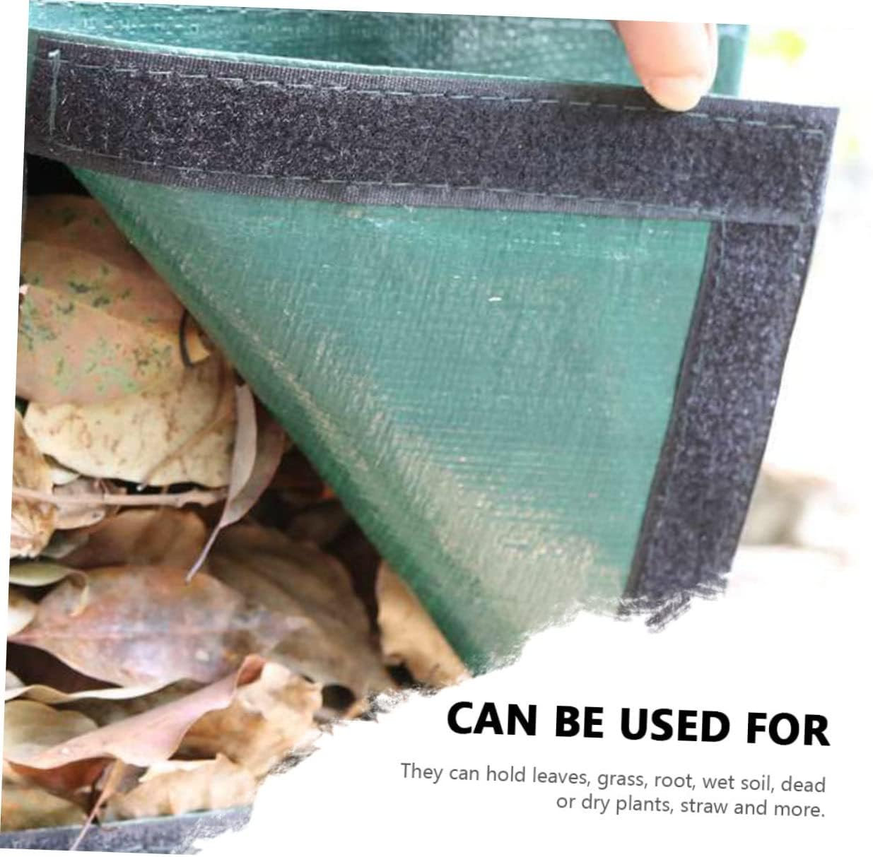 BESPORTBLE 2Pcs Large Capacity Garden Bag for Collecting and Waste Storage for Outdoor Use Kitchen Waste Composting and Organizing image number 1