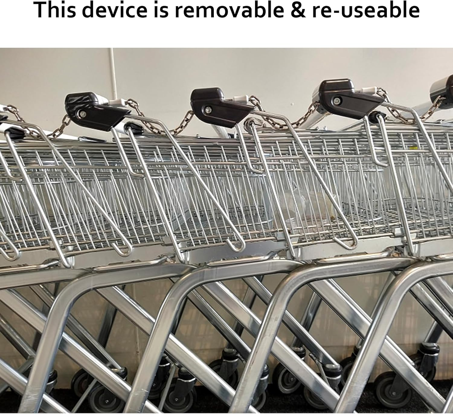 2/4/6 Pcs Aussie Portable Stainless Steel Metal Shopping Trolley Tokens Master Key for Men Women Grocery Shopping Cart Trolleys image number 1