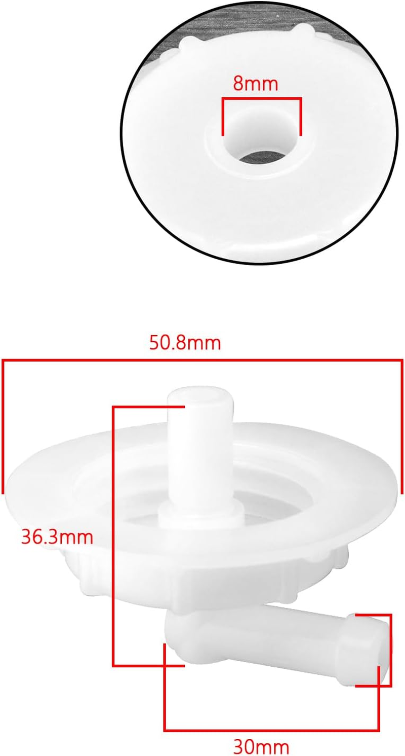 2Pcs Coolant Recovery Tank Cap Compatible with Honda Compatible with Civic 19102-PM5-A00 19102PM5A00 Water Tank Sub-Bottle Cap Fill Cap