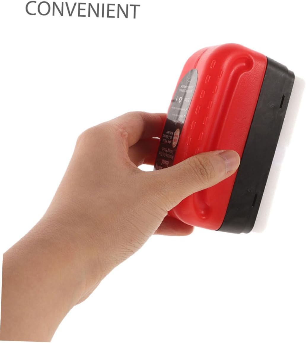 CVUTOVO Oil Film Remover Brush Set 2Pcs for Car Glass Cleaning with Versatile Use on Windshield, Side Windows and Rearview Mirrors for Vehicle Glass Care