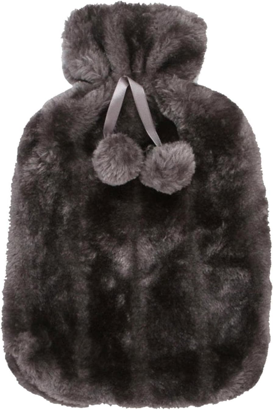 Hot Water Bottle Cloth | Faux Plush Fur Cover for 2 Liter (2000 Ml) | Hot Water Bottle Covers Insulated Maintain Constant Temperature for Women Kids (Cover Sleeves Only) Buniq image number 2