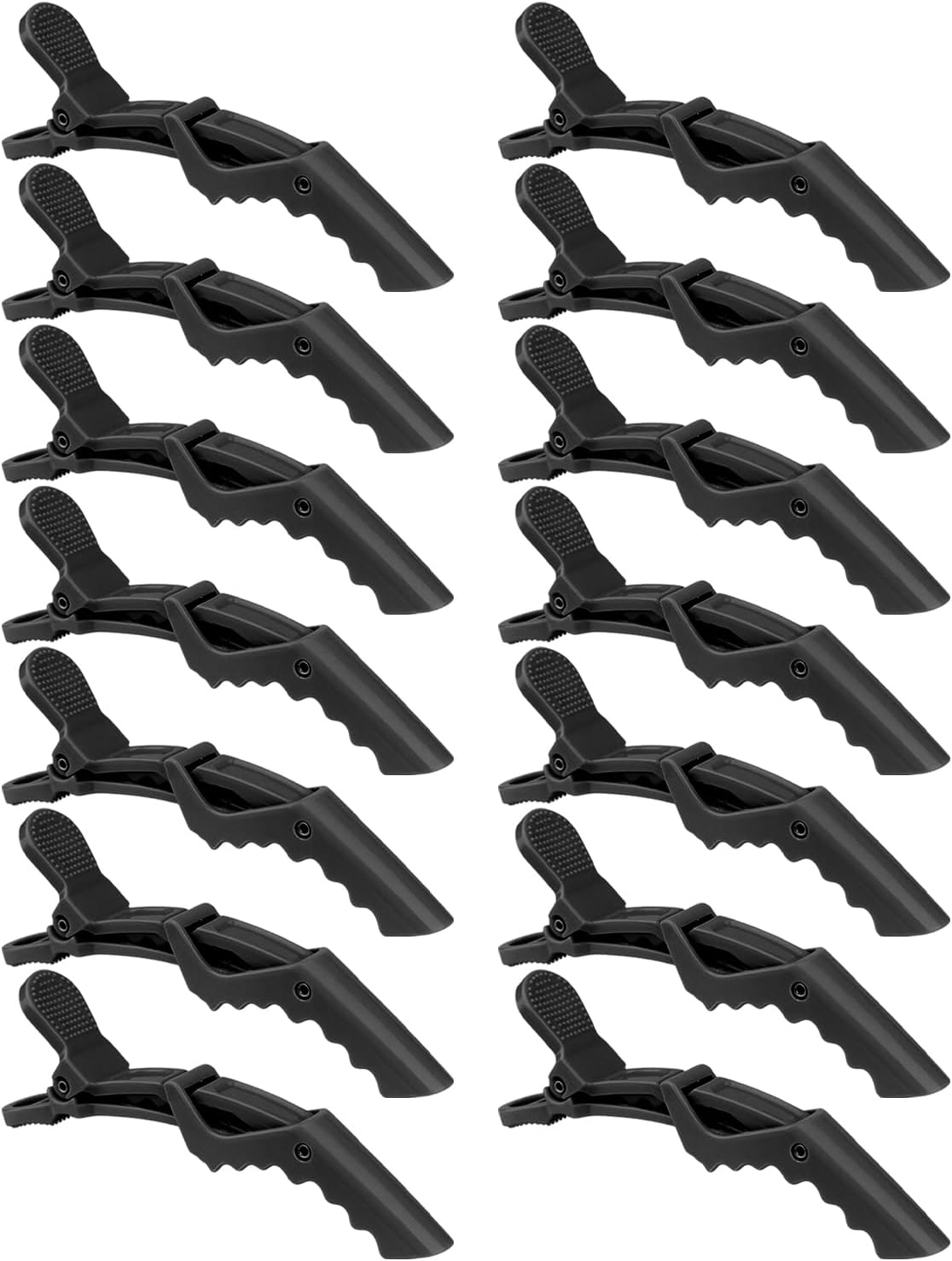 14 Plastic Hair Pins, Wide Spring Early Hair Pins, Anti-Slip Hairpins, Hair Making Hair Fixing Accessories image number 3