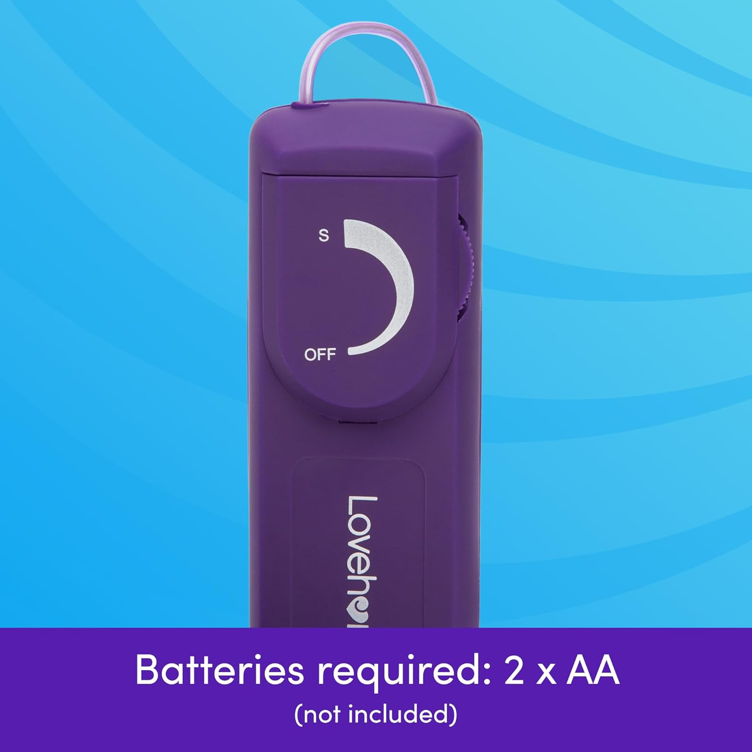 Lovehoney Wickedly Powerful Vibrating Egg for Women - Smooth 2.5 Inch Multispeed Bullet Vibrator - 31 Inch Wired Remote Control Love Egg for Couples - Purple image number 2