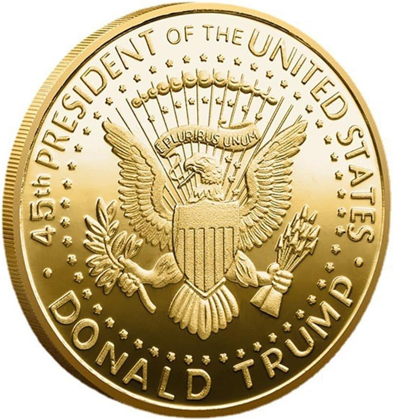 Donald Trump Coin 2024, Donald Trump Commemorative Coin 45Th President Collectible Gift, Show Your Support to Keep America Great, Art Collection Physical Coin (1 Pcs) image number 1