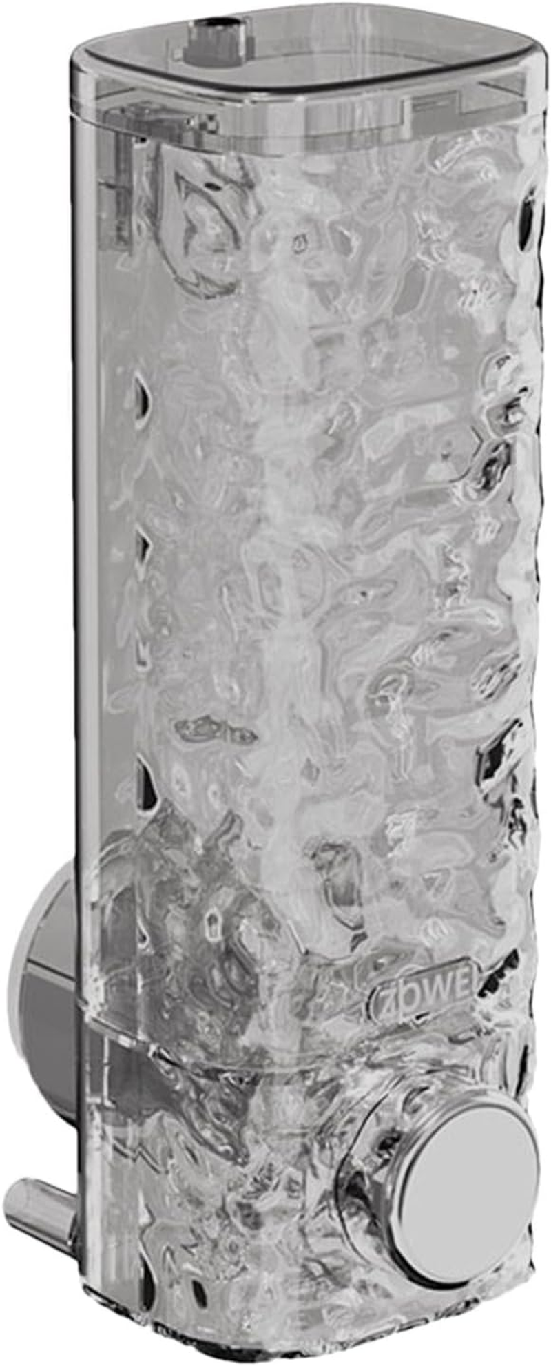 Shower Soap Dispenser - Suction Cup Soap Dispenser | 450Ml Pressed Soap Dispenser | Transparent Shower Dispenser | 450ML Push-Type Shampoo Bottle | Shampoo Dispenser for Shampoo, Conditioner, Soap